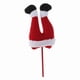 thumbnail image 4 of Adorno navideño con forma de pata de elfo, adorno navideño con forma de pata de elfo, peluche para árbol. Rojo Blanco, 4 of 9