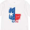 thumbnail image 4 of Inktastic Graffiti Texas State Flag Boys or Girls Long Sleeve Toddler T-Shirt, 4 of 5
