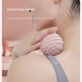 thumbnail image 2 of TPR Floating Point Muscle Relaxation Massager Light Massage Adsorption Ball Relieves Pain Reusable and Washable Massage Ball (Green-B), 2 of 7