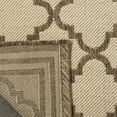 thumbnail image 4 of Safavieh Linden Danny Geometric Indoor/Outdoor Area Rug, Cream/Beige, 6'7" x 6'7" Round, 4 of 8