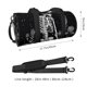 thumbnail image 2 of Fotbe Vintage Black white Plant skull Bolsa Deportiva de Lona Plegable con Estampado, Bolsa de Gimnasio con Bolsillo Seco/Húmedo, Bolsa de Viaje Ultraligera de Gran Capacidad, 2 of 6