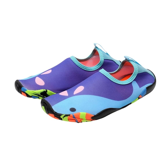 Mepaouo Kids Toddler Water Shoes Barefoot Quick Dry Aqua Socks Boys Girls Sports Slip on Sneakers