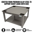 thumbnail image 5 of EZ Laundry Pedestal 29" x 16" Washer and Dryer Platform Stand – Steel Frame, Grey, 5 of 11
