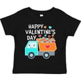 thumbnail image 3 of Inktastic Happy Valentines Day Truck Hearts Boys or Girls Toddler T-Shirt, 3 of 5