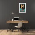 thumbnail image 3 of Strobridge 11x14 White Modern Wood Framed Museum Art Print Titled - Magicians: Golden Butterfly: Kellars Latest Wonder, 3 of 4