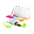 thumbnail image 3 of 3pcs Silicone Reusable Tea Bag Tea Infuser Strainer Loose Leaf Filters Steeper for Tea Cups Mugs Teapots (Orange), 3 of 6