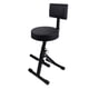 thumbnail image 2 of Taburete de guitarra, trono de batería para músico, silla portátil, asiento acolchado plegable, taburete ajustable, trono de batería para guitarrista,, 2 of 8