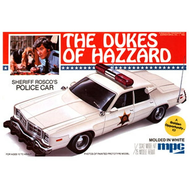 MPC 707 125 Roscoe's Dodge Monaco Police Car