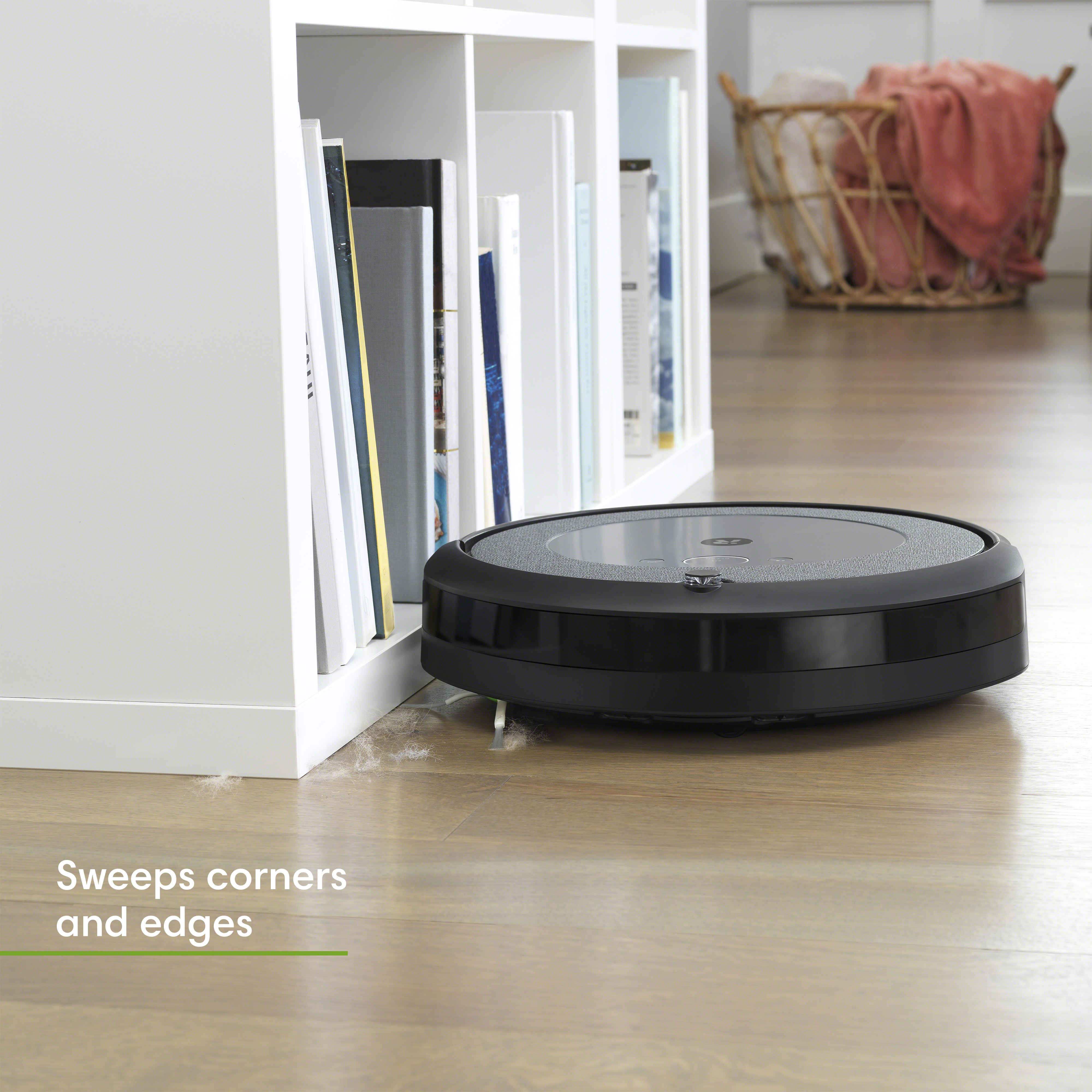 iRobot® Roomba® i3+ EVO (3550) Self-Emptying Robot Vacuum – Now Clean By Room With Smart Mapping, Empties Itself For Up To 60 Days, Works With Google, Ideal For Pet Hair, Carpets​ - image 3 of 15