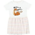 thumbnail image 3 of Inktastic Hugs and Hisses Cute Snake for Valentines Day Girls Toddler Dress, 3 of 5
