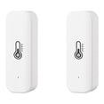 thumbnail image 1 of 2X Tuya WiFi Sensor de Temperatura y Humedad Sensor de Humedad Interior Monitoreo de Aplicaciones para Home Assistant, 1 of 5