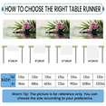 thumbnail image 2 of Tiveruda Table Runner Boho Table Runner Zen Spa Stones Bohemian Boho Outdoor Table Runner Decoration for Indoor Outdoor Home Dinner Party Wedding Decor 13 x 36 Inch, 2 of 9