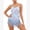 Blue, variant on Sequin Fringe Bodysuit for Women Sparkly Hollow Out Tassel Romper Leotard Rave Latin Jazz Dance Acrobat Costume Blue
