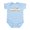 Sky Blue, variant on CafePress - Hugged Psychologist Infant Bodysuit - Baby Light Bodysuit, Size Newborn - 24 Months