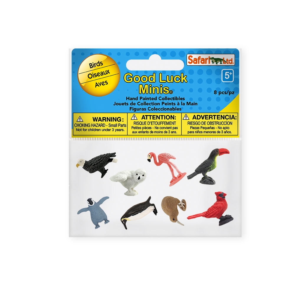 Good Luck Minis Funpacks Birds Safari Ltd Set Educational Kids Toy ...