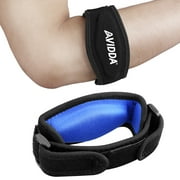 AVIDDA 2 Pack Tennis Elbow Brace with Compression Pad for Women and Men Golfers Elbow Brace for Tendonitis Weightlifting Pain Relief