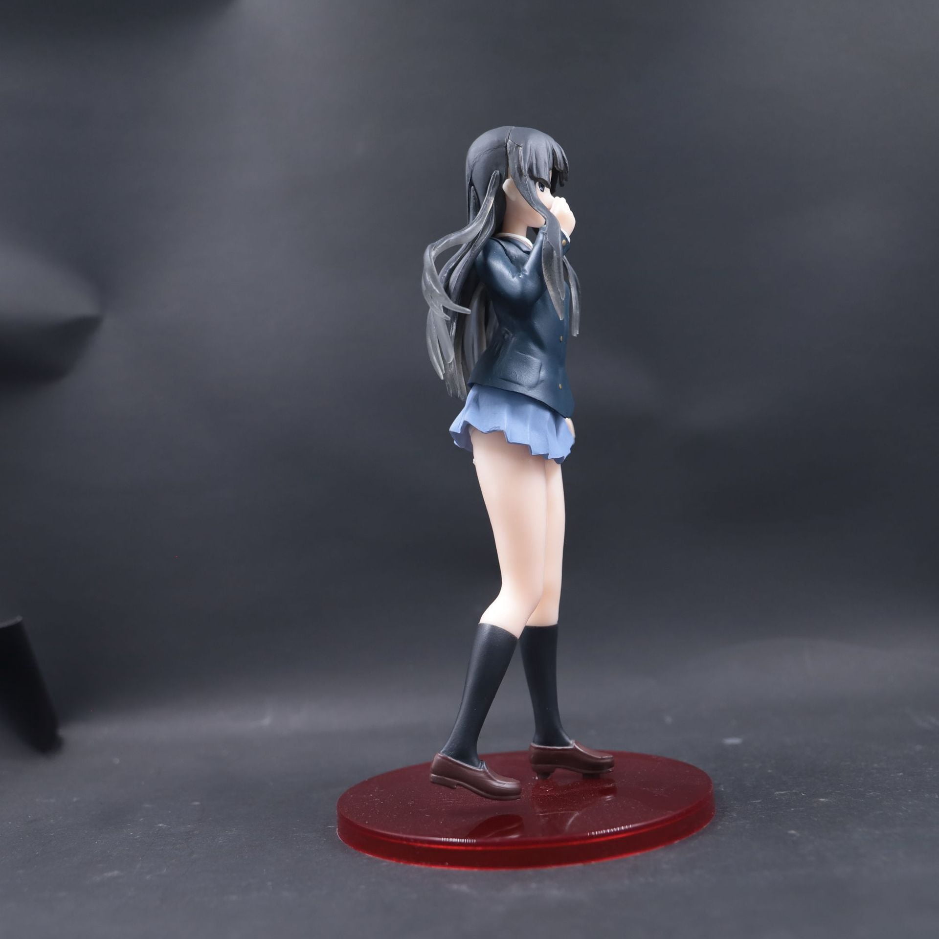New K-ON! Akiyama Mio (School Uniform Ver) Character Anime Model Statue Action Figures Desktop Ornament Popular Decorations Fan Souvenirs Creative Gift Collectable