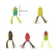 thumbnail image 4 of Wosthever Cebo Atracción atractiva Trolling Tackle Cebos Señuelo de pesca sintético biónico Pulpo Agua salada Productos de agua dulce Pescar Verde amarillo, 4 of 6