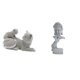thumbnail image 1 of Estatua de Buda, figura de gato, adorno de resina, escultura de meditación, estante, escritorio, decoración del hogar, ideal para regalar, oficina, es, 1 of 8