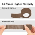 thumbnail image 4 of Brown 2.5cm Wide Non Woven Fabric 2m Self Adhesive Small Elastic Bandage 1pc, 4 of 8