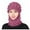 Pink, variant on Womens Winter Hats Beanie Hats for women Solid Winter Outdoor Knit Scarf With Hat Cover Knitted Integrated Hat