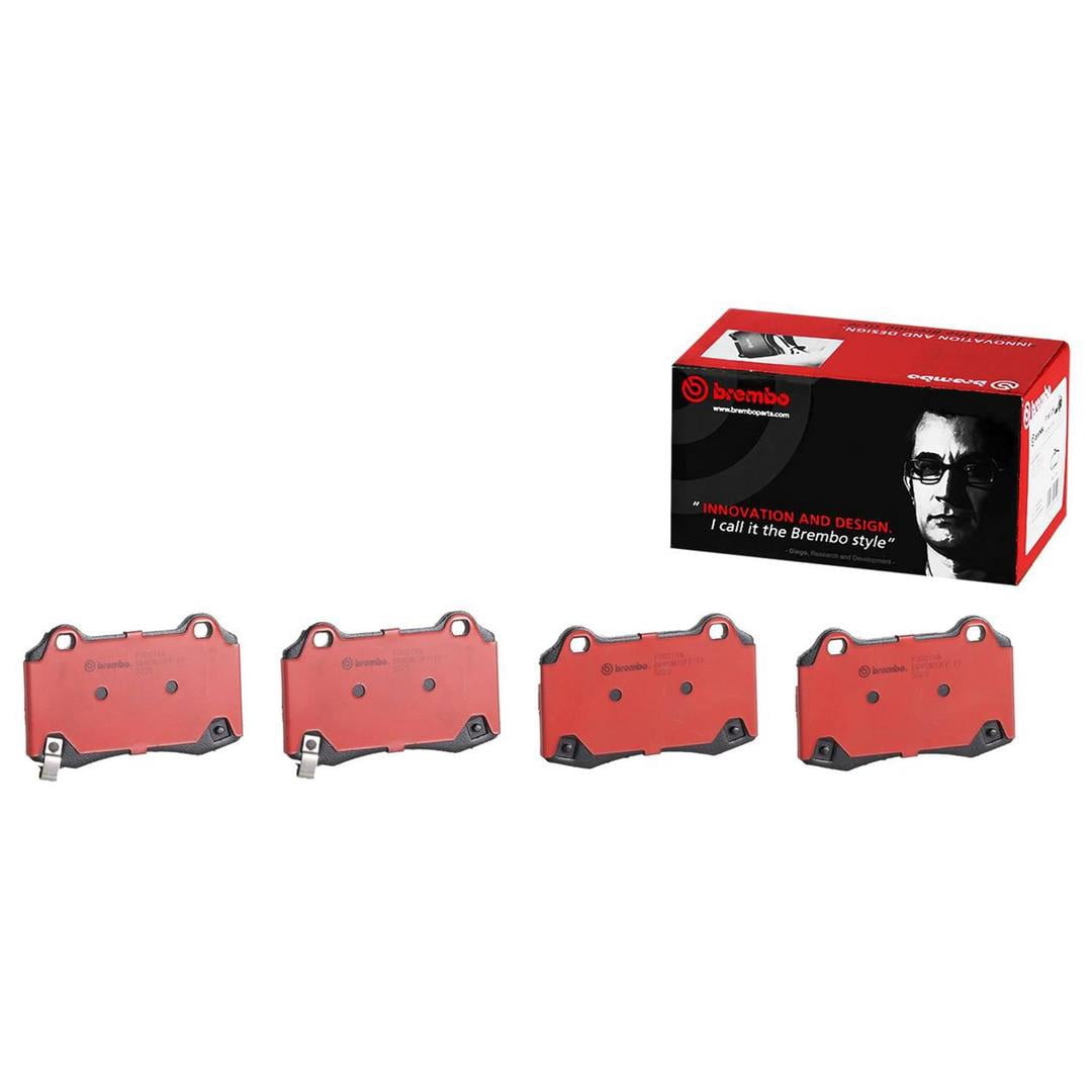 Brembo P30074N Premium NAO Ceramic OE Equivalent Pad