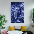thumbnail image 6 of Roman Reigns Poster, Canvas Wall Hanging Art Painting, Artwork Print for Home Decor Bedroom Living Room Dorm, Frame, 6 of 8