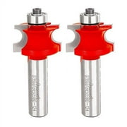 Freud Genuine 3/16" Radius Traditional Beading Router Bit With 1/2" Shank, 2-Pack # 80-124-2PK
