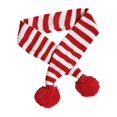 thumbnail image 2 of Bufanda de punto de invierno Salvador para perros Navidad L Raya Roja, 2 of 10