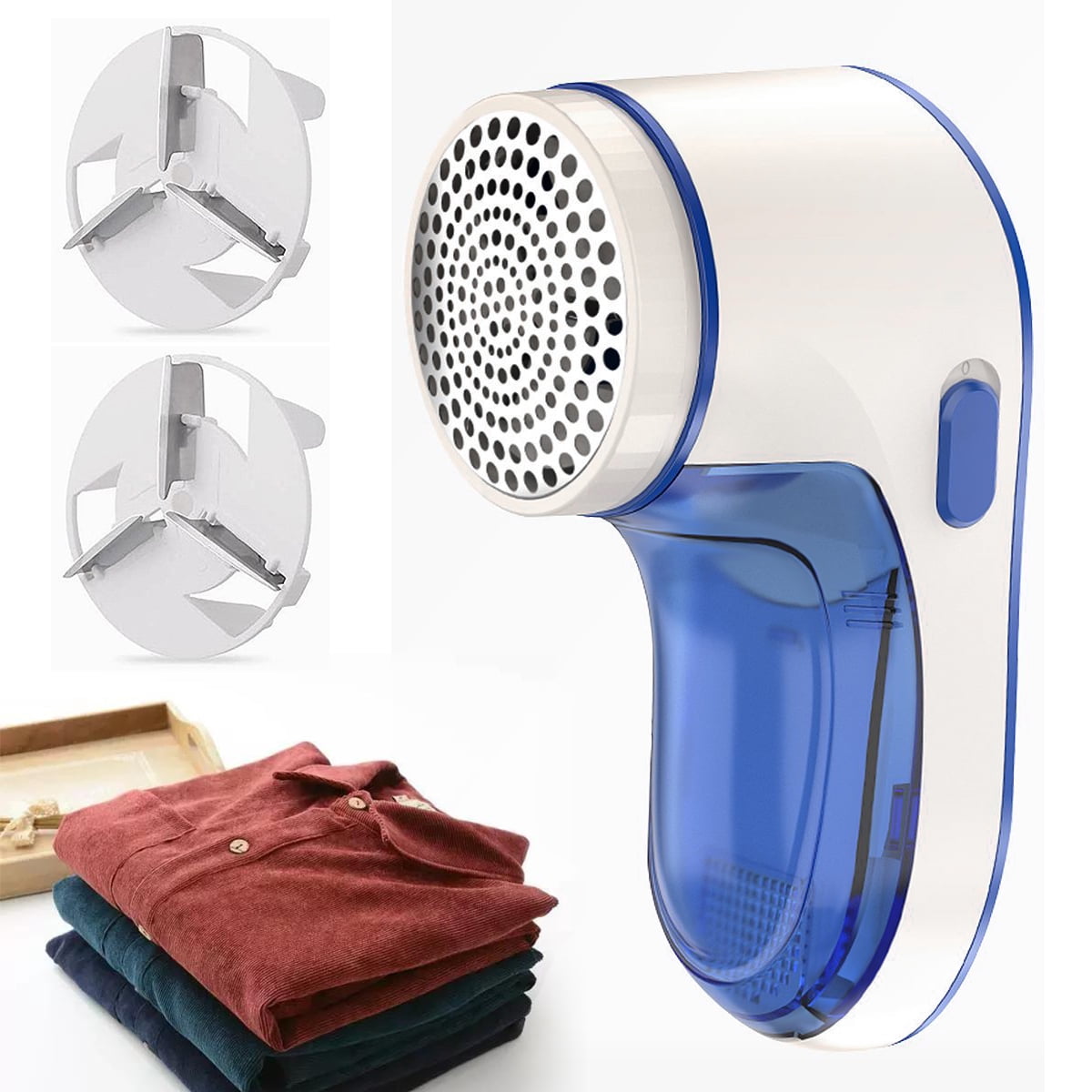 Queenmew lint remover electric fabric shaver bobble remover for