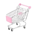 thumbnail image 2 of Soumake Mini Lovely Cart Trolley Small Pet Bird Parrot Rabbit Hamster Cage Playing Toy, 2 of 5