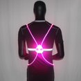 thumbnail image 2 of Chaleco Reflectante LED shamjiam Cinturón de Visibilidad para Jogging, 2 of 9