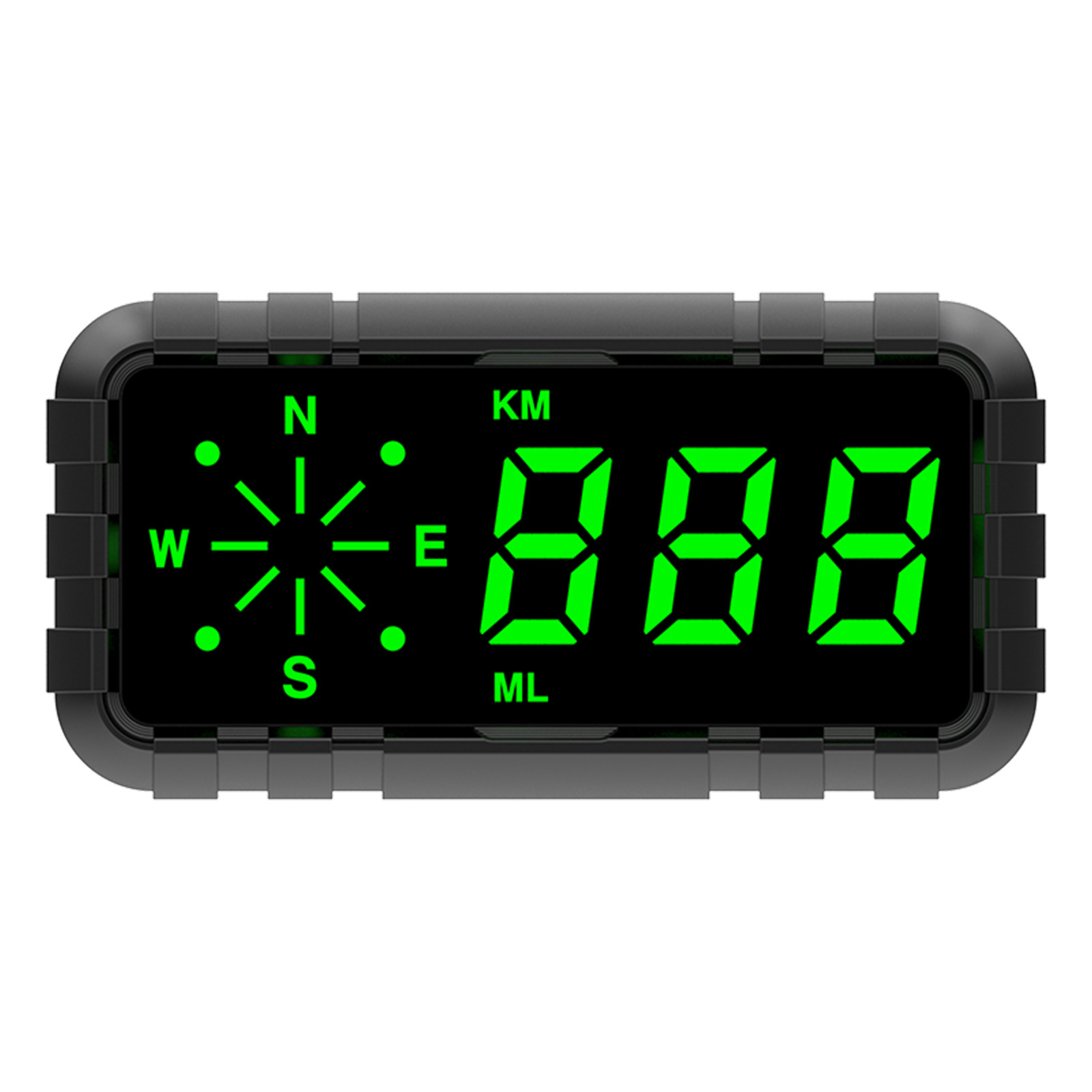 BCSMMCAR GPS Digital Speedometer HUD – Head-Up Display Odometer – MPH – Universal Fit