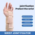 thumbnail image 4 of Breathable Mesh Wrist Brace 1pc Breathable Adjustable Sprained Wrist Brace for Left/right Hand Arthritis Pain Relief Support Protection for Recovery, 4 of 8
