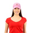 thumbnail image 2 of DALIX Rescue Mom Womens Baseball Cap Dad Hat in Light Pink, 2 of 7