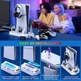 thumbnail image 3 of Station de Refroidissement PS5/PS5 Slim avec Station de Charge pour Manette Playstation 5 Slim/standard Console Disque/numérique, Accessoires de Refroidissement PS5 Slim Incl Cool, 3 of 9