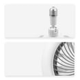 thumbnail image 5 of Yoofe Ceiling Fans with Lights and Remote,3 Colors 3000K-6500K Dimmable LED Light Bulb Fan Screw in Ceiling Fan for Bedroom,Kitchen,Storage Room,Wireless Small Ceiling Fans with Lights-White, 5 of 7