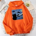 thumbnail image 1 of Sudaderas con capucha con estampado de noche de gato estrellado para hombre, Sudadera con capucha de gran tamaño, sudaderas de lana a la moda, Jersey informal S-Xxl, Tops, 1 of 3