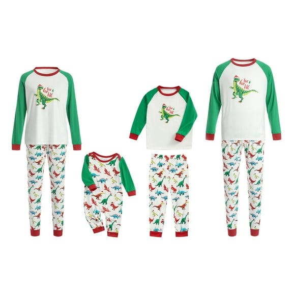Christmas Family Pajamas Holiday Christma Pajama Family Matching Pjs Set Sleepwear Xmas Jammies