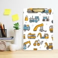 thumbnail image 2 of FORMRS Acrylic Clipboard with Low Profile Clip Standard A4 Letter Size, 12.5" x 9", Excavator Pattern, 2 of 8