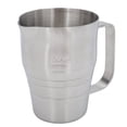 thumbnail image 3 of Milk Frother Pitcher, 24 Ounce Stainless Steel Steaming Pitcher Milk Steamer Cup For Espresso Cappuccino Latte Coffee Art, Silver, 3 of 8
