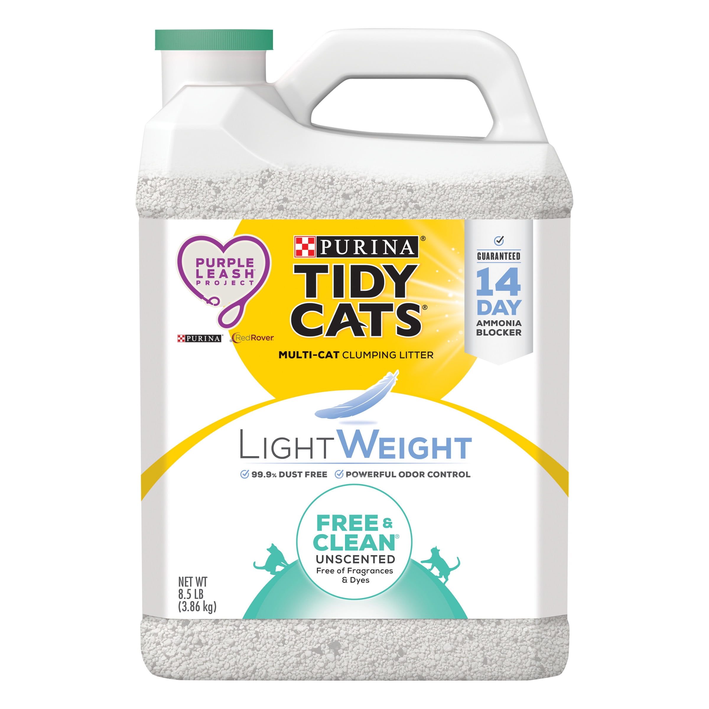 Purina Tidy Cats Low Dust, Clumping Cat Litter, LightWeight Free