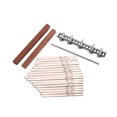 thumbnail image 2 of Printed Musical Steel Keys Set for 17-key Kalimba African Mbira Thumb Piano Finger Percussion, 2 of 7