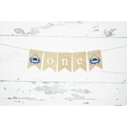 Shark One Banner | First Birthday Party Decoration