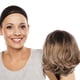 thumbnail image 2 of Peluca corta rizada natural para mujer, de fibra realista, cubre pelucas, herramientas de peluquería de moda (amarilla), 2 of 8