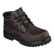 Skechers Work Men's Trevok Waterproof Steel Toe Work Boots
