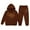 B-Brown3, variant on Jamsmile Toddler Girls Outfits Sets Warm Hoodie Pullover Tops With Pants Child Girls Outfits Sweat Suits