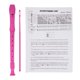 thumbnail image 1 of Eigraketly Grabadoras ABS herramienta de instrumento Musical clarinete largo accesorios de ambiente portátil flauta para niños para estudiantes Accesorios para instrumentos musicales Rosa roja Eigraketly OD020717-07, 1 of 6