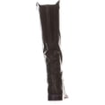 thumbnail image 5 of Style & Co. Womens Kindell Leather Almond Toe Knee High, Dark Olive, Size 7.0, 5 of 5