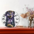 thumbnail image 2 of Hourglass and Forest Wall Clock 10 inch Non-Ticking Easy to Read Decorative Clocks for Home Bedroom Living Room, 2 of 8
